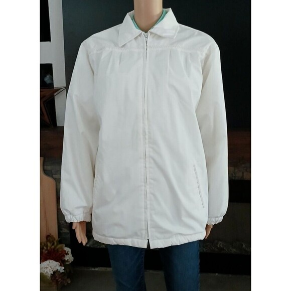 Blair Winter Coat Women's Ivory/White Classic Faux Fur Interior Comfortable Zip - Picture 2 of 16